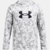Hanorac cu glugă Armour Fleece® cu logo mare imprimat