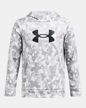 Hanorac cu glugă Armour Fleece® cu logo mare imprimat