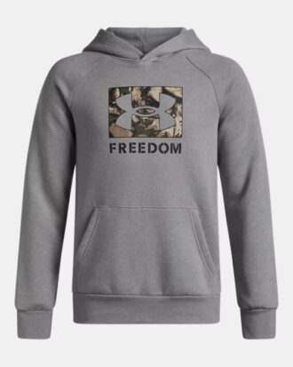 Hanorac cu glugă și logo mare Freedom