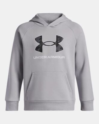 Hanorac cu glugă și logo mare Rival Fleece