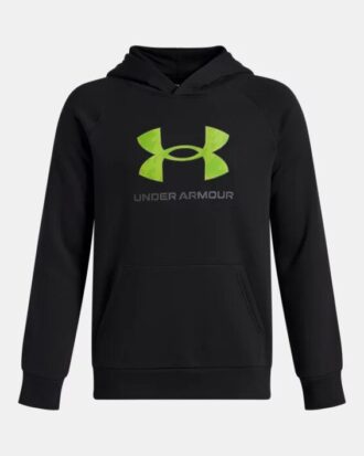 Hanorac cu glugă și logo mare Rival Fleece
