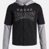 Hanorac cu glugă și nasturi Icon Fleece