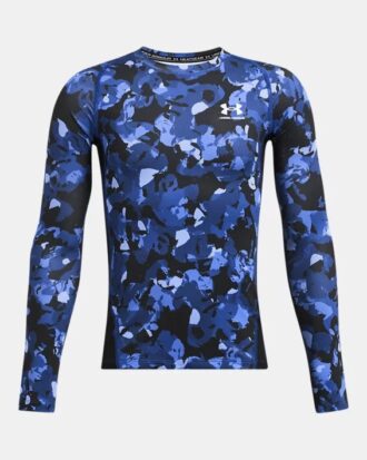 HeatGear® cu mânecă lungă și imprimeu