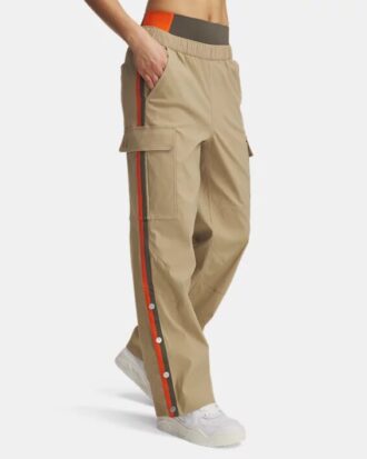Pantaloni cargo cu capse Courtside