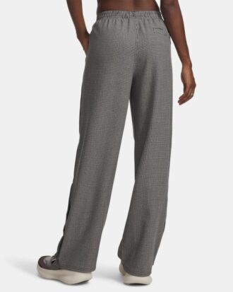 Pantaloni cargo cu model houndstooth