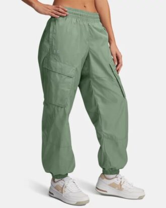 Pantaloni cargo din țesătură strălucitoare Unstoppable