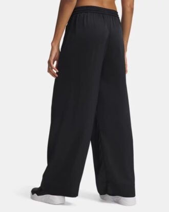 Pantaloni Courtside din satin