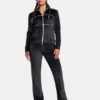 Pantaloni de trening din velur