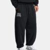 Pantaloni oversized din bumbac gros