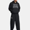 Pantaloni oversized din bumbac gros