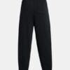 Pantaloni oversized din bumbac gros