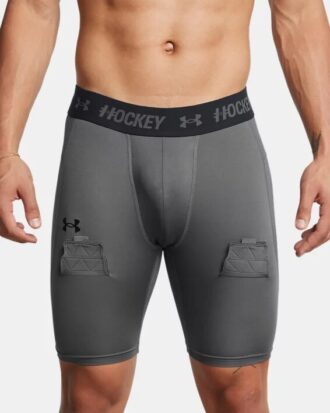 Pantaloni scurți de hochei cu compresie 9″