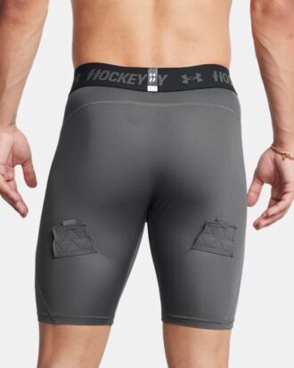 Pantaloni scurți de hochei cu compresie 9″