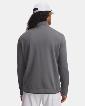 Pulover din fleece cu fermoar ¼