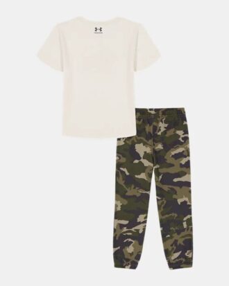 Set cu mâneci scurte și pantaloni de jogging Freedom Flag pentru copii mici