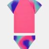 Set cu mânecă scurtă Rashguard & Bikini