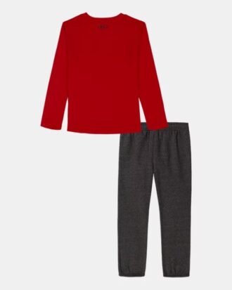 Set cu mâneci lungi și pantaloni de jogging pentru copii mici, cu logo Multi Sport