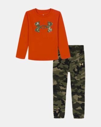 Set cu mâneci lungi și pantaloni de jogging pentru copii mici, cu logo-ul taberei
