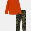 Set cu mâneci lungi și pantaloni de jogging pentru bebeluși cu logo Camp
