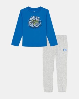 Set Fish Splash cu mâneci lungi și pantaloni de jogging