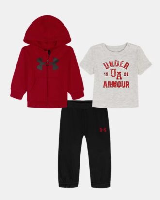 Set de 3 piese cu glugă Rival Newborn