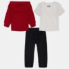 Set de 3 piese cu glugă Rival Newborn