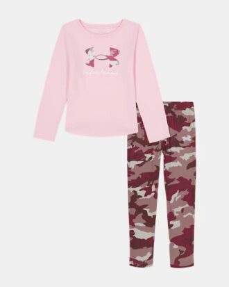 Set de colanți pentru copii mici cu logo Camo
