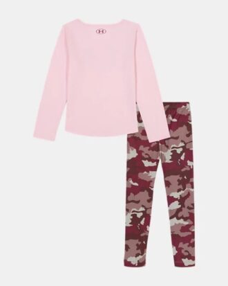 Set de colanți pentru copii mici cu logo Camo
