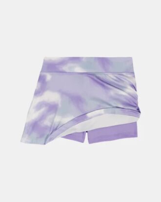 Set cu fustă-pantalon imprimată pentru bebeluși