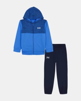 Set hanorac cu glugă și fermoar Colorblock Toddler
