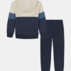 Set mic hanorac din fleece colorblock