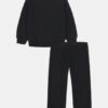 Set pentru copii mici din fleece cu logo mare