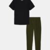 Set Tech Little cu mâneci scurte și pantaloni de jogging