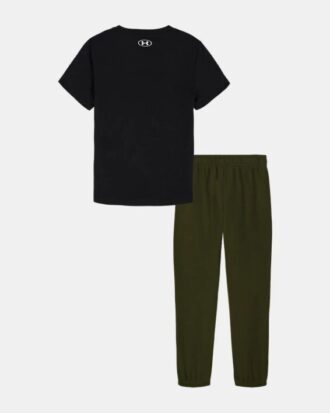 Set Tech Little cu mâneci scurte și pantaloni de jogging