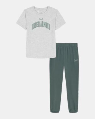 Set Tech pentru bebeluși cu mâneci scurte și pantaloni de jogging