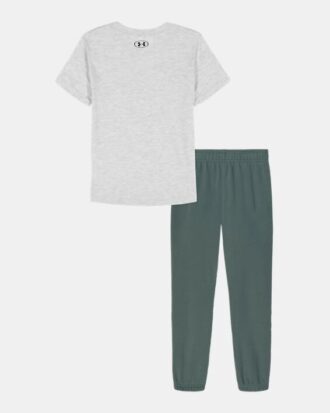 Set Tech pentru bebeluși cu mâneci scurte și pantaloni de jogging