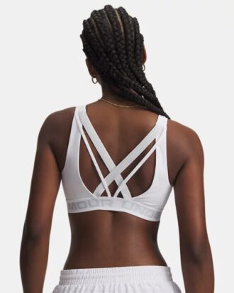 Sutien sport cu bretele încrucișate pe spate Armour® Mid