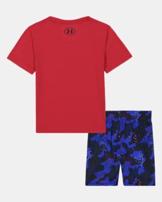 Tech™ Day 1 Set pantaloni scurți imprimați pentru copii mici