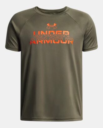 Tech™ Split Wordmark cu mânecă scurtă