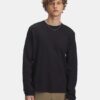 Tricou cu guler înalt Expanse Waffle