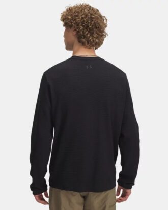 Tricou cu guler înalt Expanse Waffle