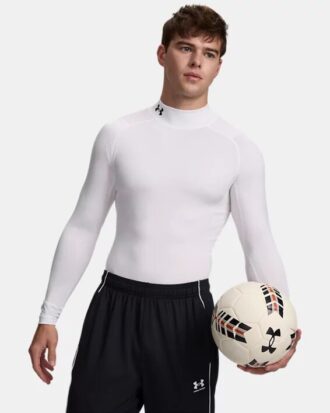 Tricou cu guler înalt și mâneci lungi HeatGear® Compression