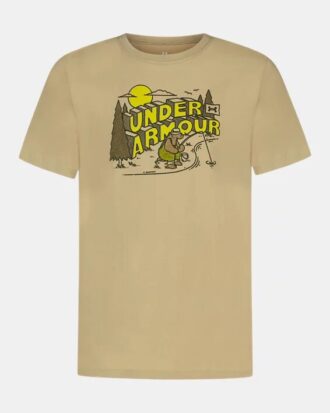 Tricou cu mânecă scurtă Bear Fishing