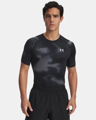 Tricou cu mânecă scurtă HeatGear® imprimat