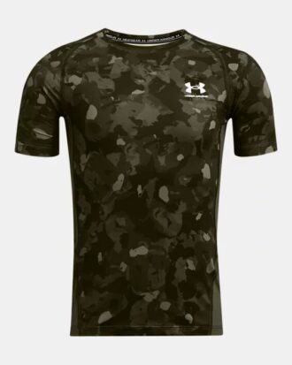 Tricou cu mânecă scurtă HeatGear® imprimat
