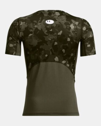 Tricou cu mânecă scurtă HeatGear® imprimat