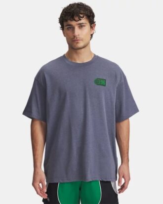 Tricou cu mânecă scurtă Heavyweight Hoops Courtside