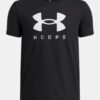 Tricou cu mânecă scurtă Hoops Logo