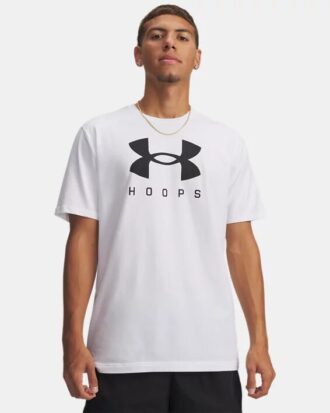 Tricou cu mânecă scurtă Hoops Logo