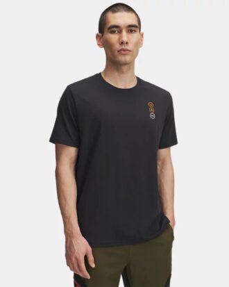 Tricou cu mânecă scurtă și logo circular